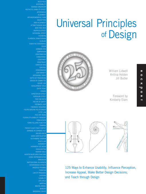Title details for Universal Principles of Design, Revised and Updated by William Lidwell - Available